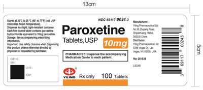 paroxetine-10mg 100s - paroxetine 10mg 100s